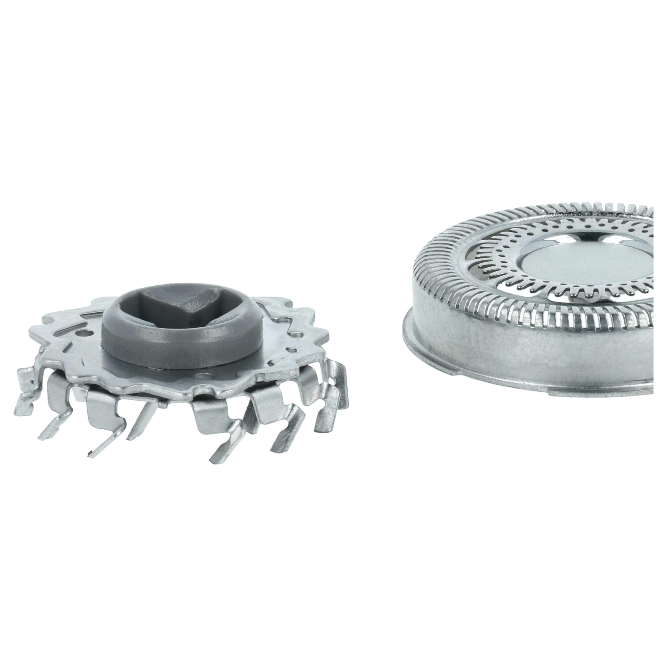 vhbw 6x cabezales reemplaza Philips SH70/50, SH70/60, SH70, SH71, SH71/50 para máquina de afeitar, plata