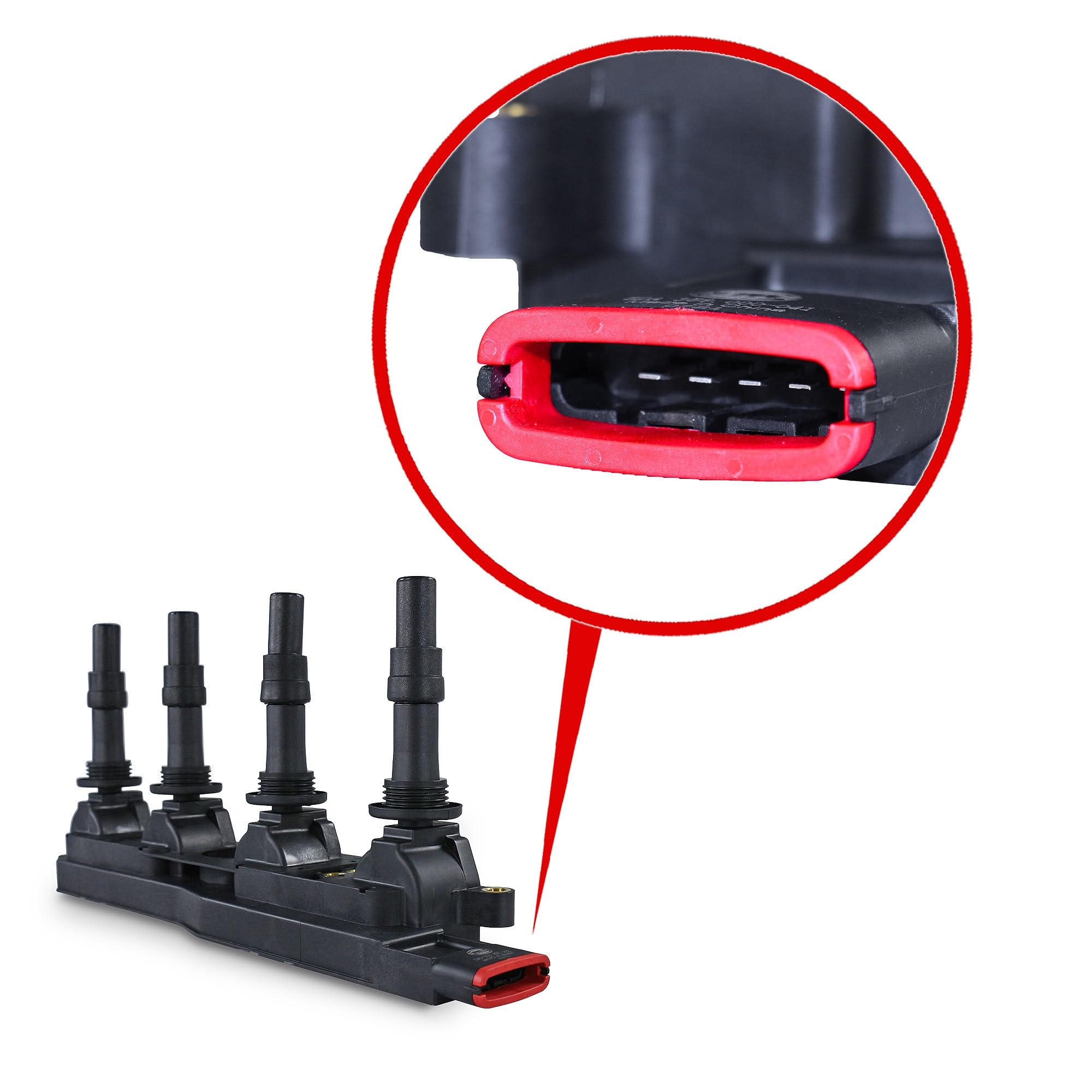 HELLA Zündspule 5DA 358 168-741 - 12V Kerzenschacht Für MITSUBISHI SPACE STAR