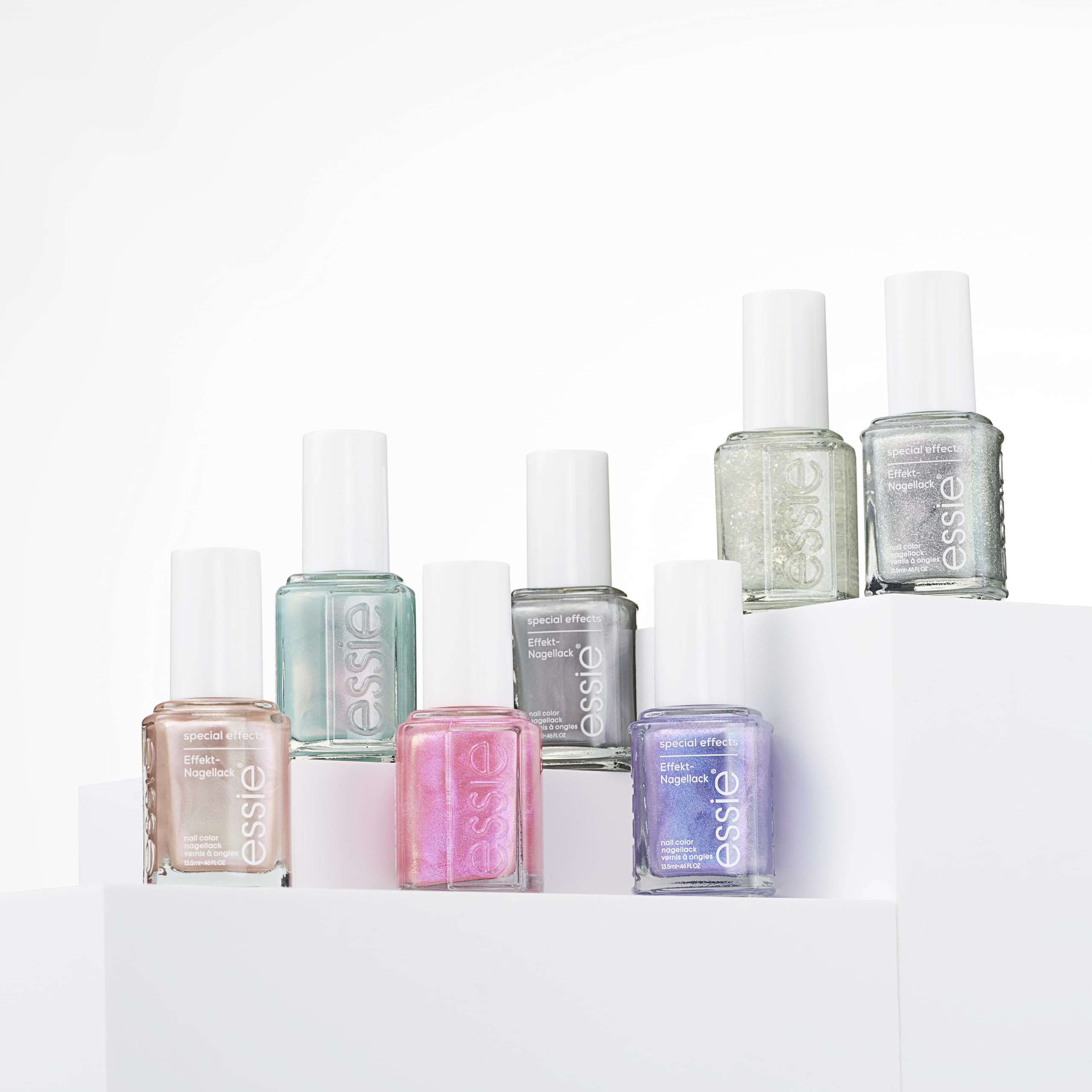 Essie special effects lakier do paznokci nr 40 mystic marine lakier do paznokci z artykułami chromowanymi do paznokci o specjalnym efekcie