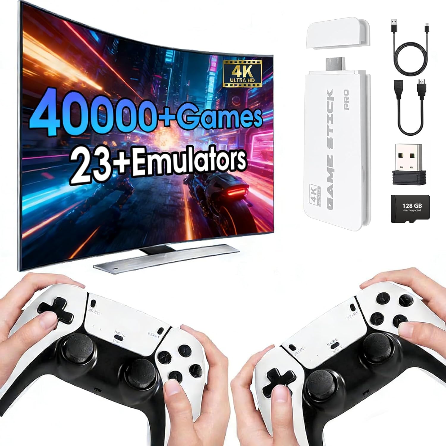 2026 New Wireless Retro Game Console,...
