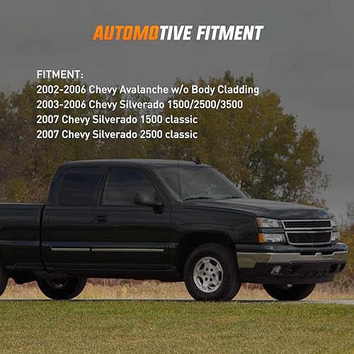 Miniatura 5 de Nilight Conjunto de luz antiniebla compatible con Chevy Silverado 1500 2500 3500 2002 2004 2005 2006 2007 Avalanche 2002 2002-2006 sin revestimiento