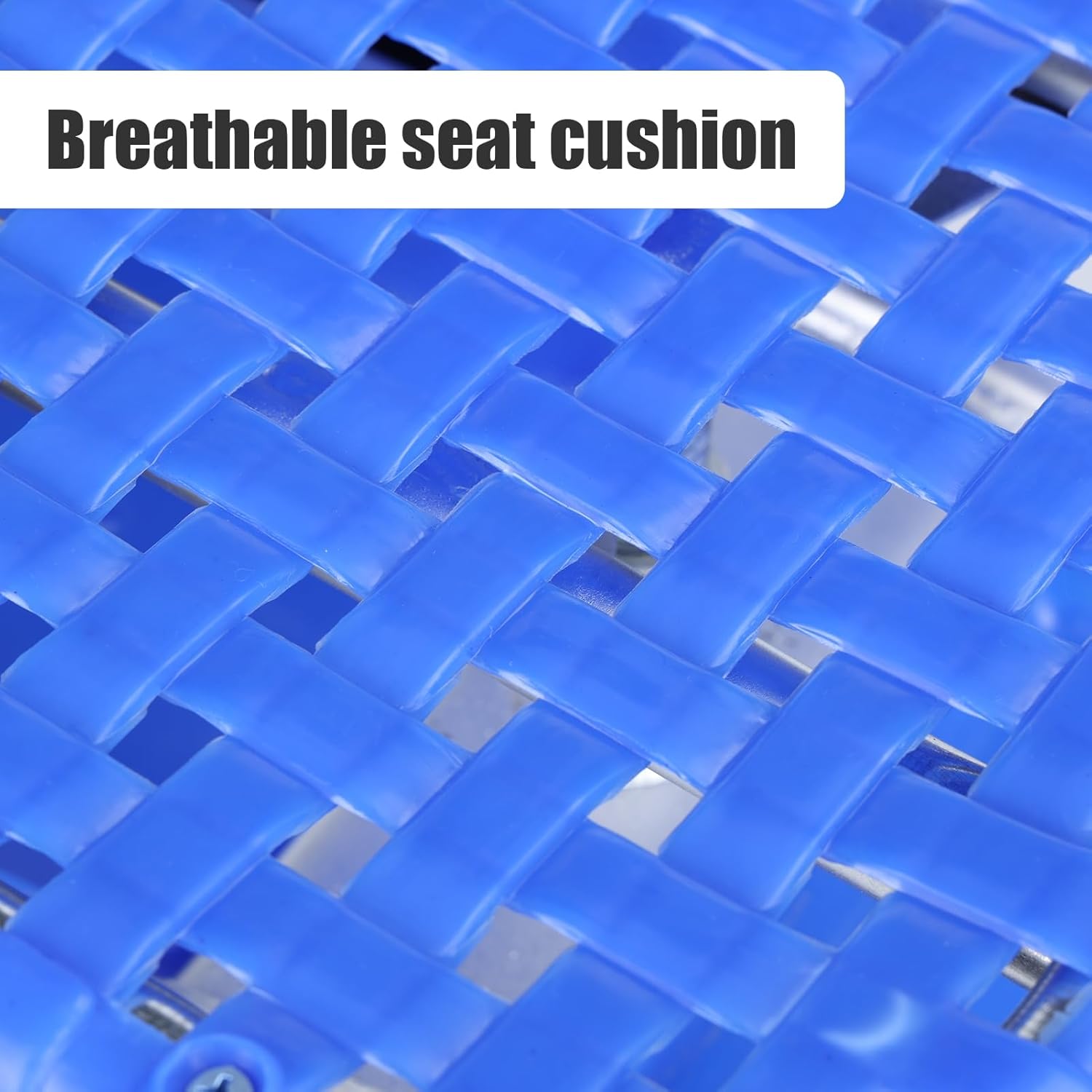 Rolling Garden Work Seat with Wheels, Garden Stool with Flat Wheels, Gardening Stool for Planting, 360 Degree Swivel Seat, Gardens Scooter with Tool Tray, Patio Chair for Outdoor, Patio and Yard, Blue