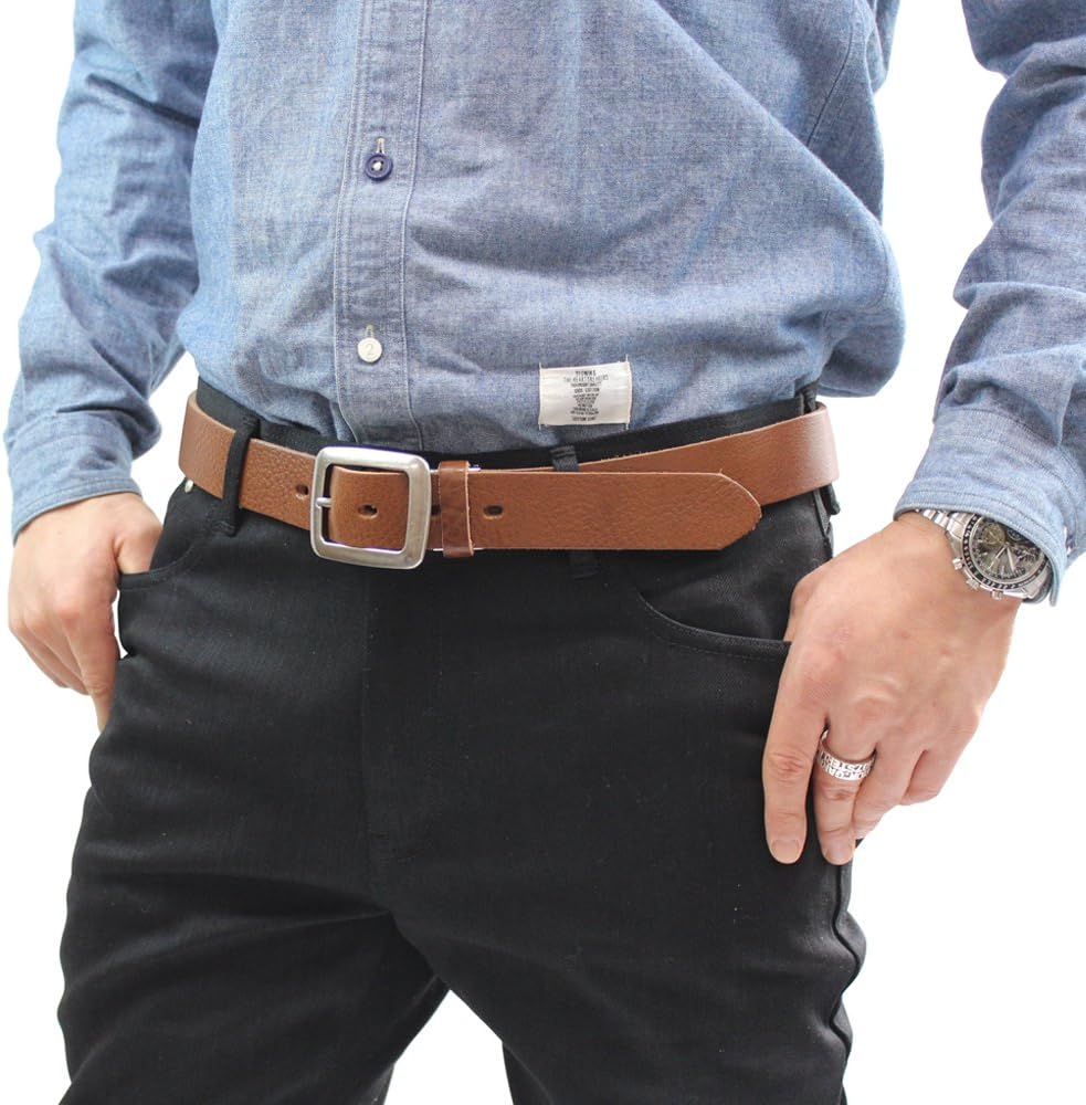 人気商品 エレファント片面艶有り手縫いベルト35mm ELBT-507-35-135cm  