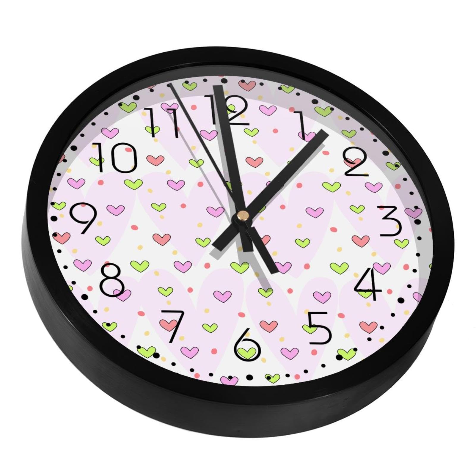 Horloge murale silencieuse pour bureau et chambre évitant les bruits de tic-tac