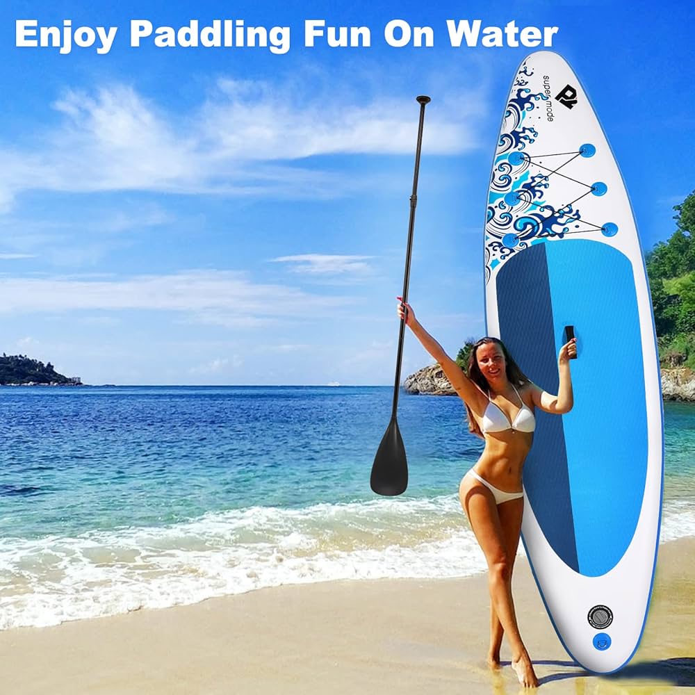 青いスタンドアップパドルボード HYPER ハイパー SUP(スタンドアップパドルボード