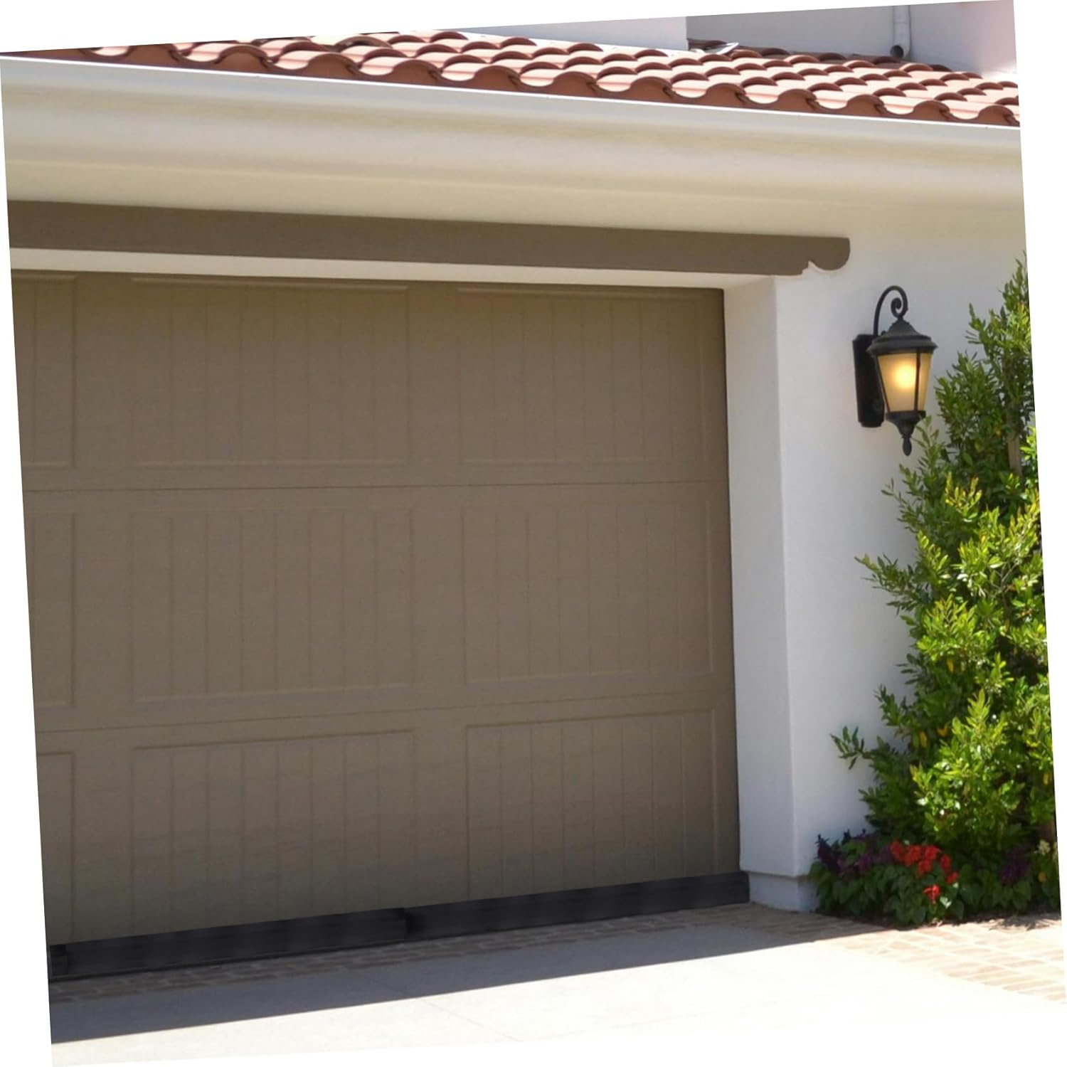 Rubber Garage Door Bottom Seal Strip Weatherstripping for Rainwater Protection Easy Install Garage Door Trim Replacement