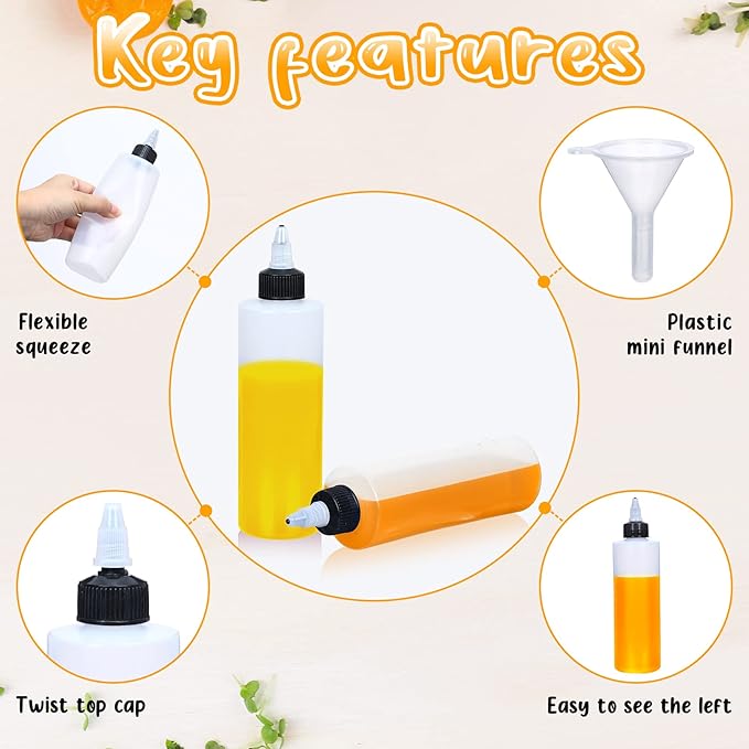 50 Envases Plásticos para Salsas 250 ml con Tapas miniatura 4