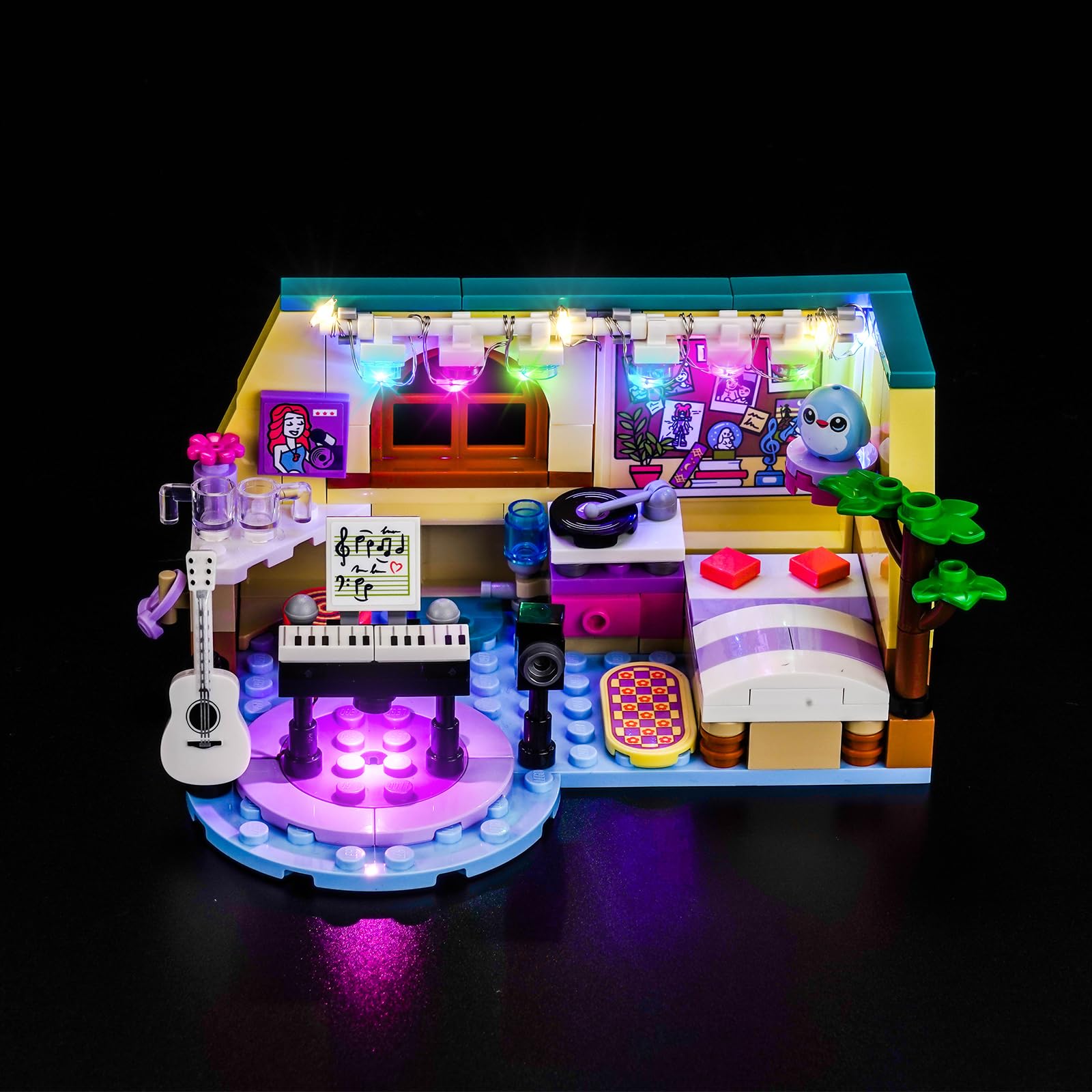 Kit d'éclairage LED compatible avec Lego Paisley's Room 42647 (pas de modèle), kit d'éclairage décoratif compatible avec Lego 42647 Paisley's Room Jouet créatif - 1