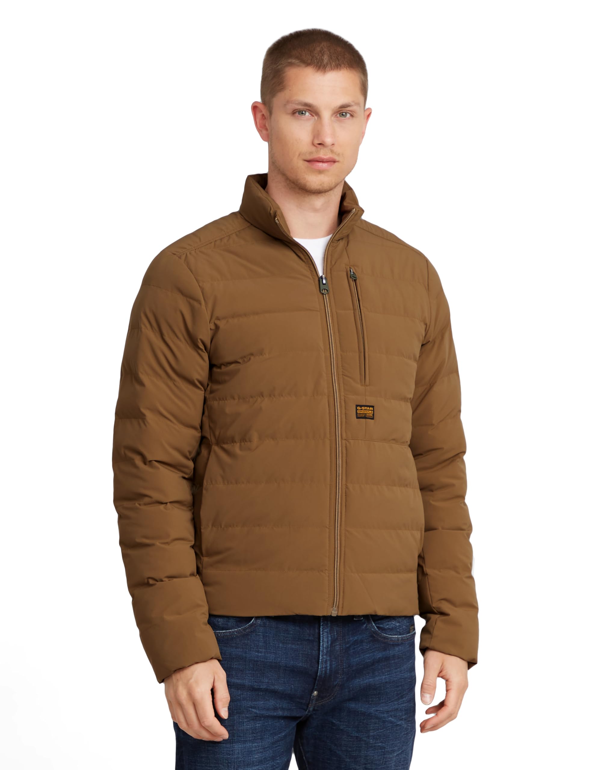 G-STAR Uomo Foundation Liner Jacket, Marrone (Kangaroo D24276-D518-7162), S-image