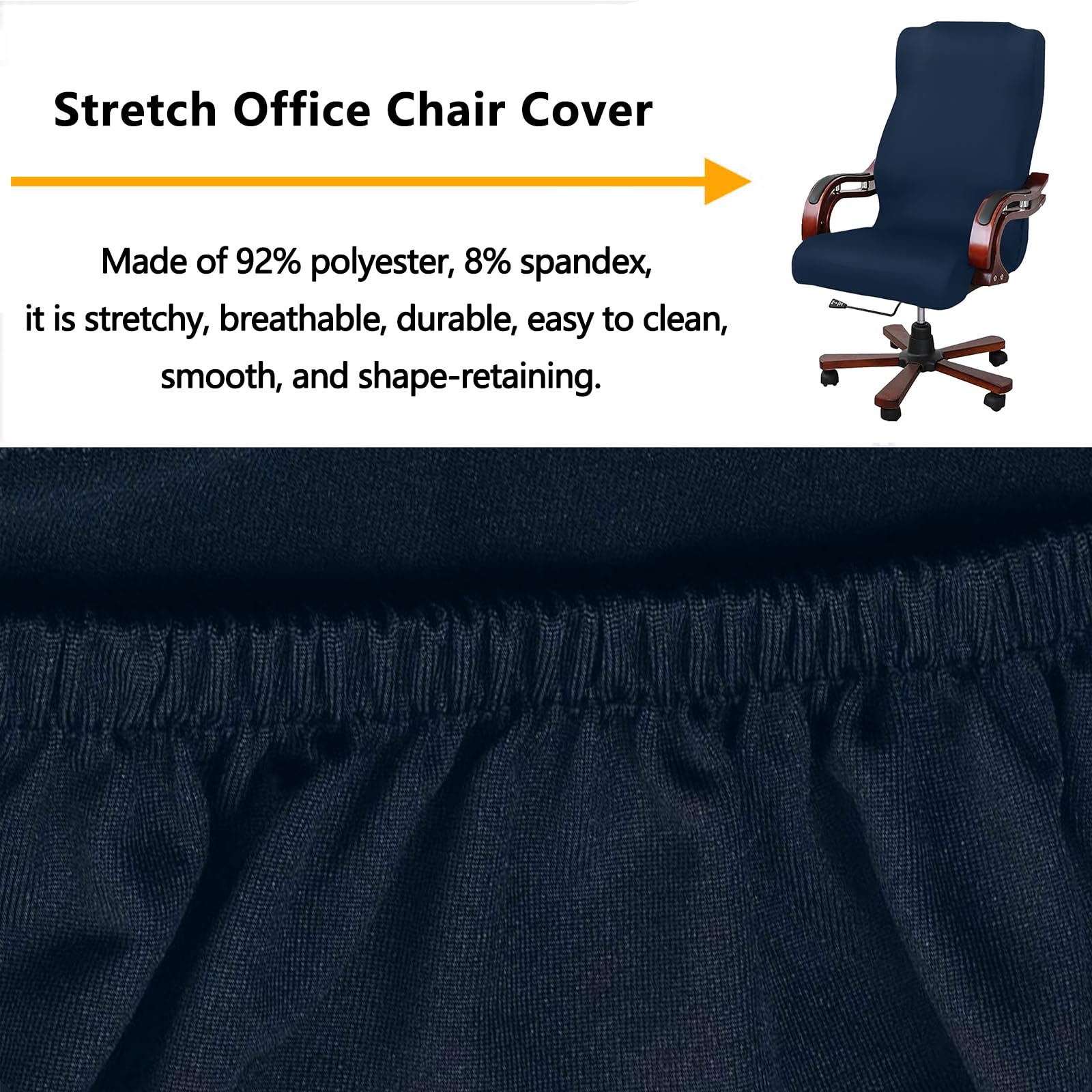 FYTXSZ Computer Office Chair Cover - Image 2