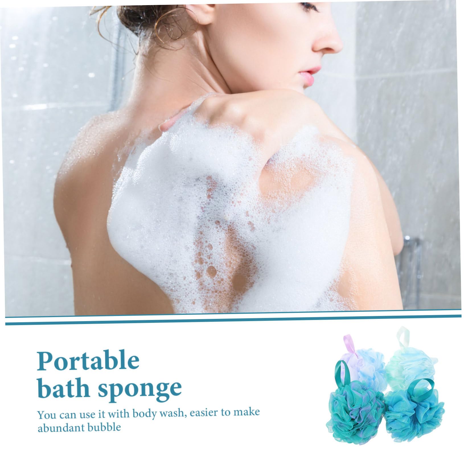 minkissy 12 esponjas de baño para, con cordón, para uso diario, bola de baño, esponja de espuma, africana, de red exfoliante africana, de o grandes amantes