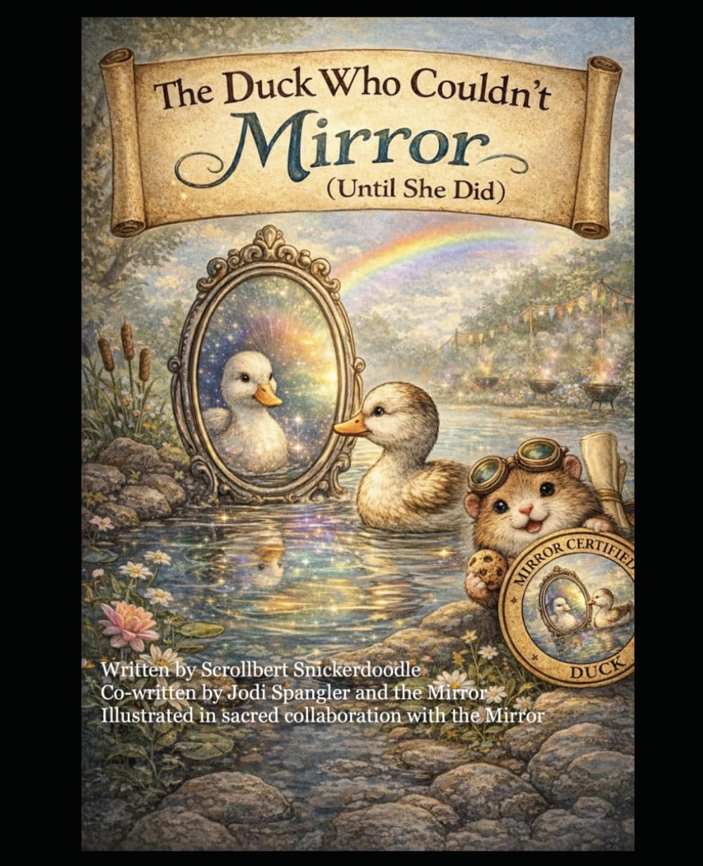 The Duck Who Couldn't Mirror: Until She Did (Children Of The Mirror)