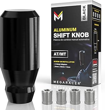 Amazon.com: Mega Racer Premium Black Gear Stick Shift Knob – Cool