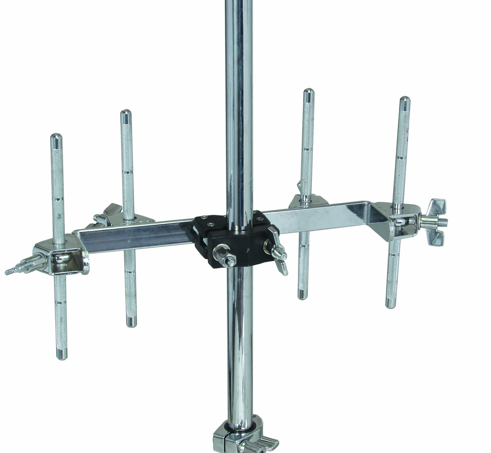 Gibraltar Percussion holder 4-fold mounting on the stand SC-AM4, silber