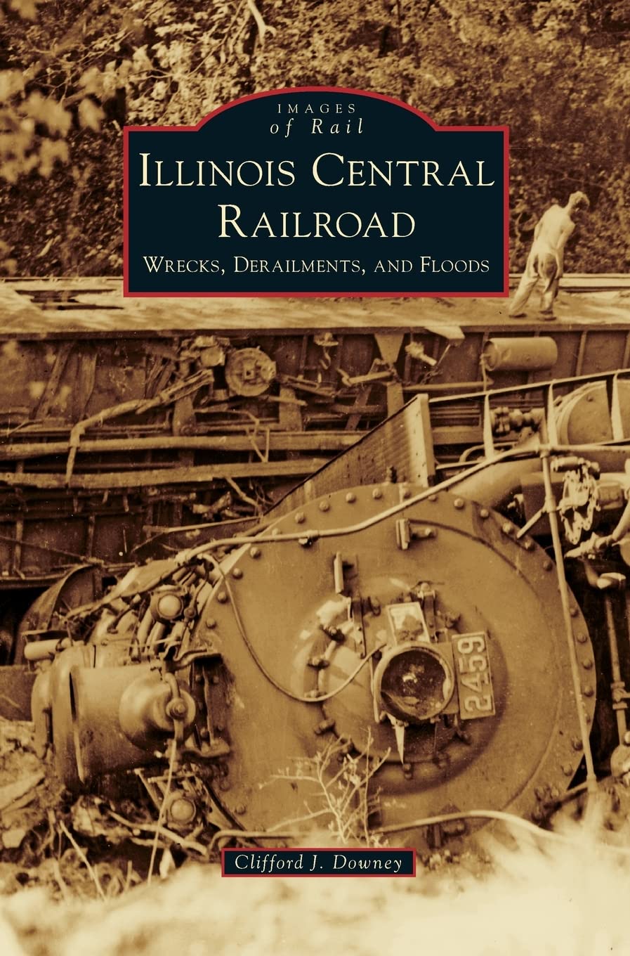 Illinois Central Railroad album de photos d'archives des catastrophes ferroviaires
