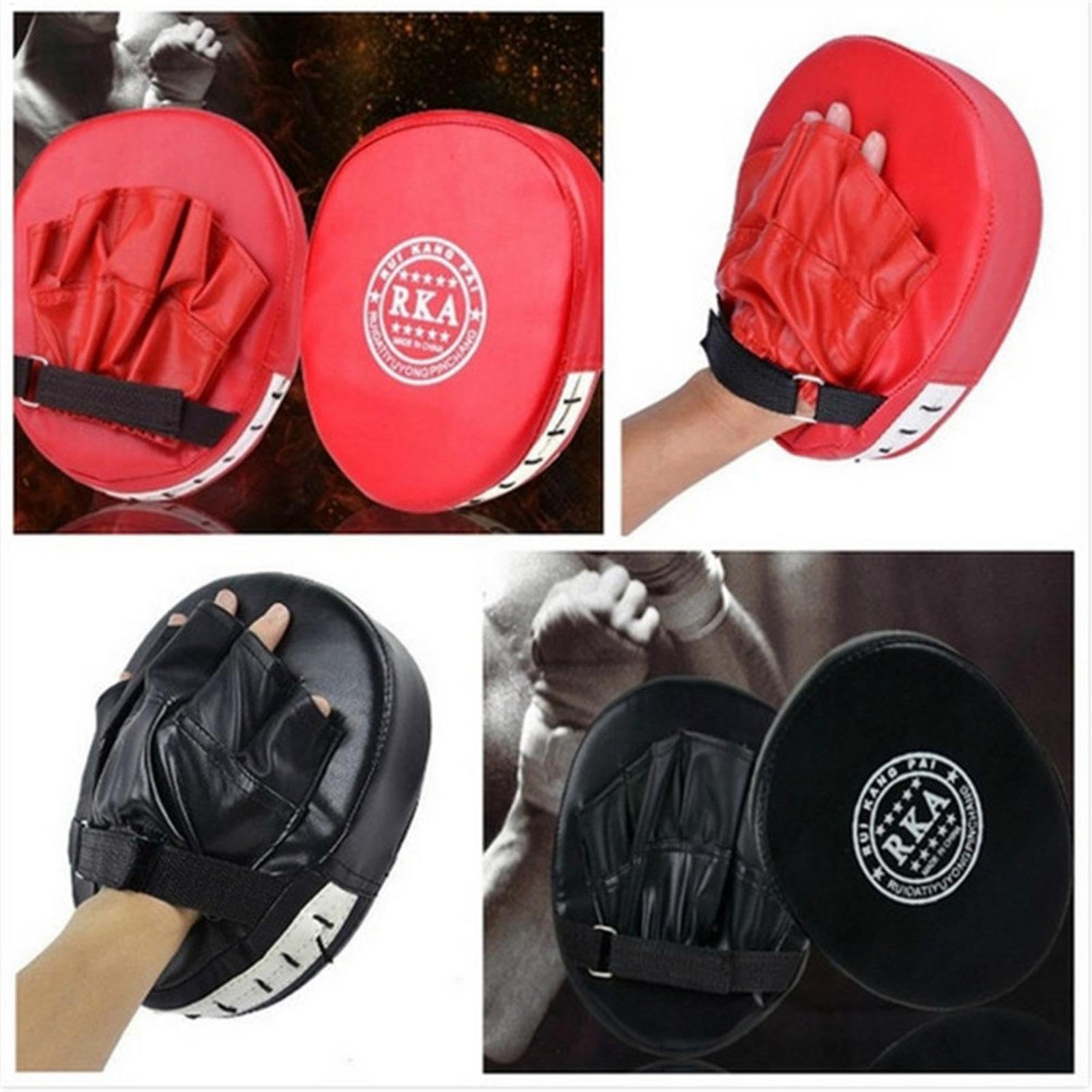 Pattes D'ours Boxe, Pattes D'ours De Vitesse Boxe, Cibles Kick Boxing Pads Mitaines Boxe En Cuir Bouclier, Mitaines De Frappe De Frappe Cibles D'entraînement Pour Boxe MMA, Muay Thai, Arts Martiaux