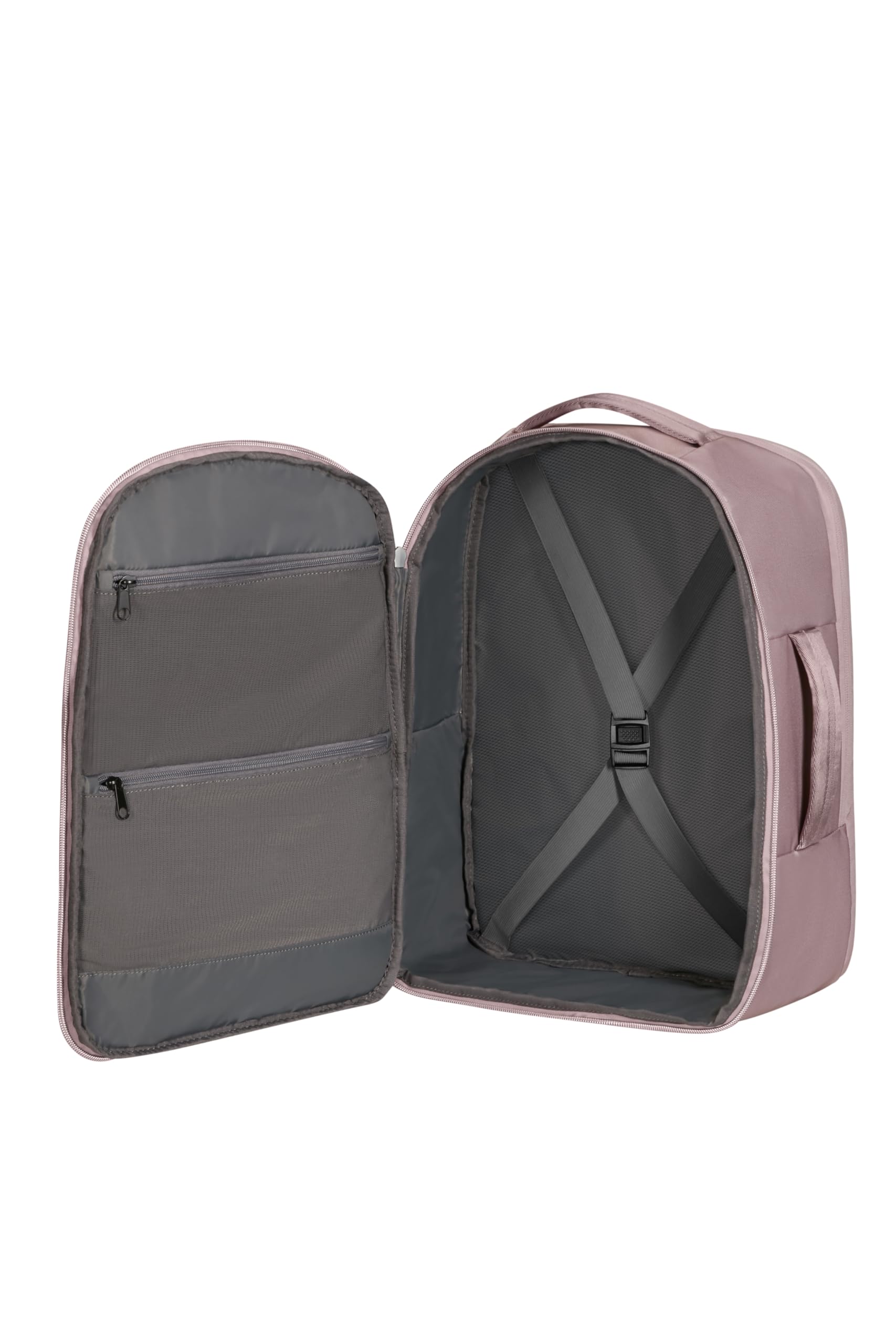 Samsonite Guardit Classy 2.0 - Torba Kabinowa EasyJet (45 x 35 x 20 cm, 27.5L, 0.80 kg) - Bagaz Podreczny Underseat, Plecak Lotniczy M Underseat, Szary (Stone Grey)