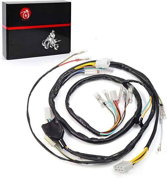 MOTO1988 Wire Wiring Harness for Kawasaki ATV Bayou 300