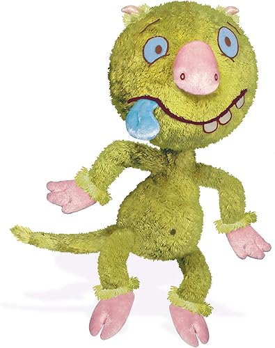 YOTTOY Colección Mo Willems  Leonardo el monstruo terrible juguete de peluche suave - 14 pulgadas