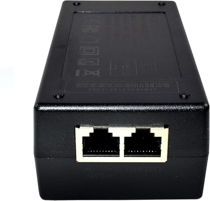 HQRP Inyector POE 48V Compatible con Mitel 5300 Series miniatura 8