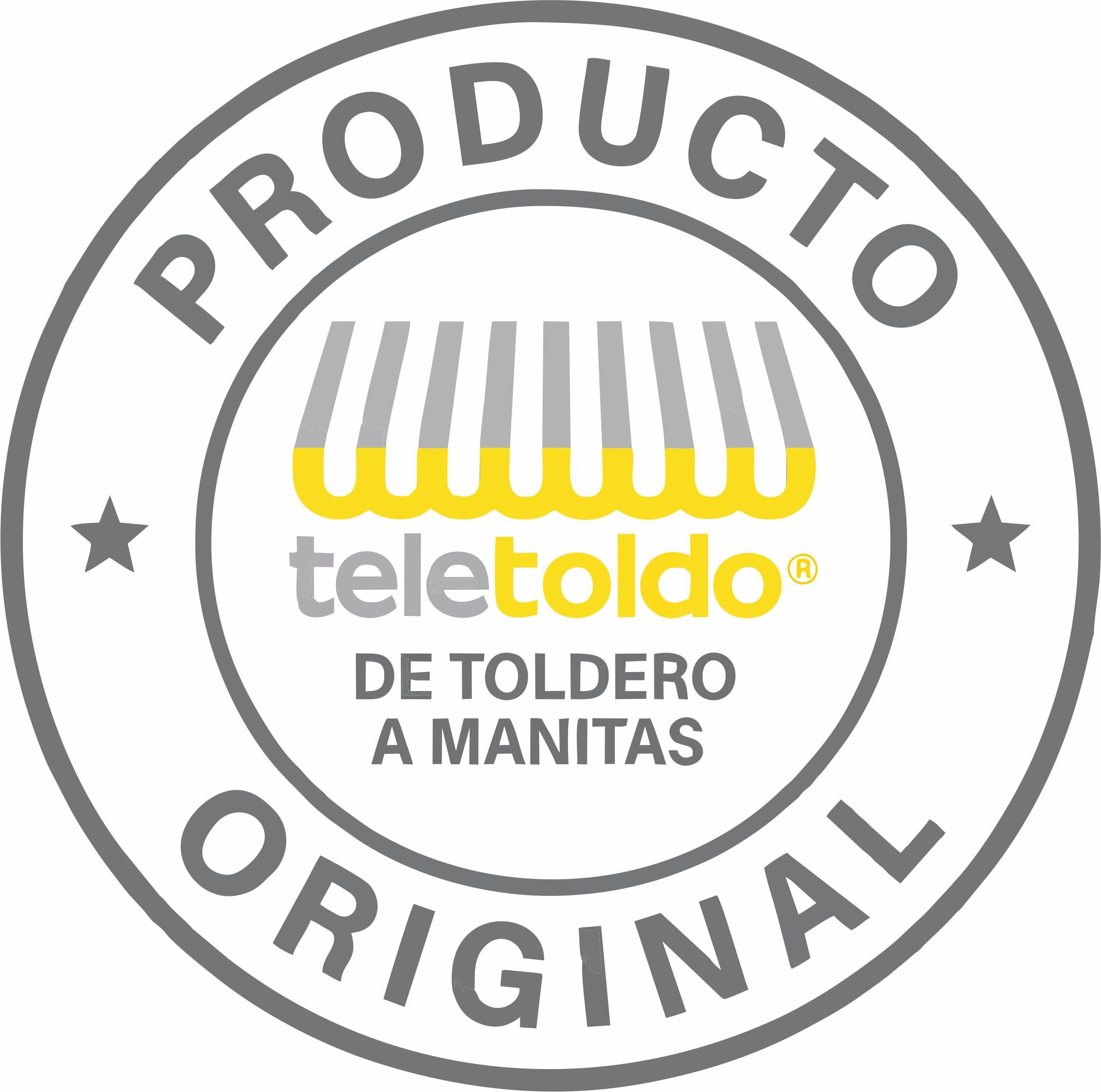 Manivelle pour Store banne 110 cm Teletoldo® Métallique avec Crochet Blanc