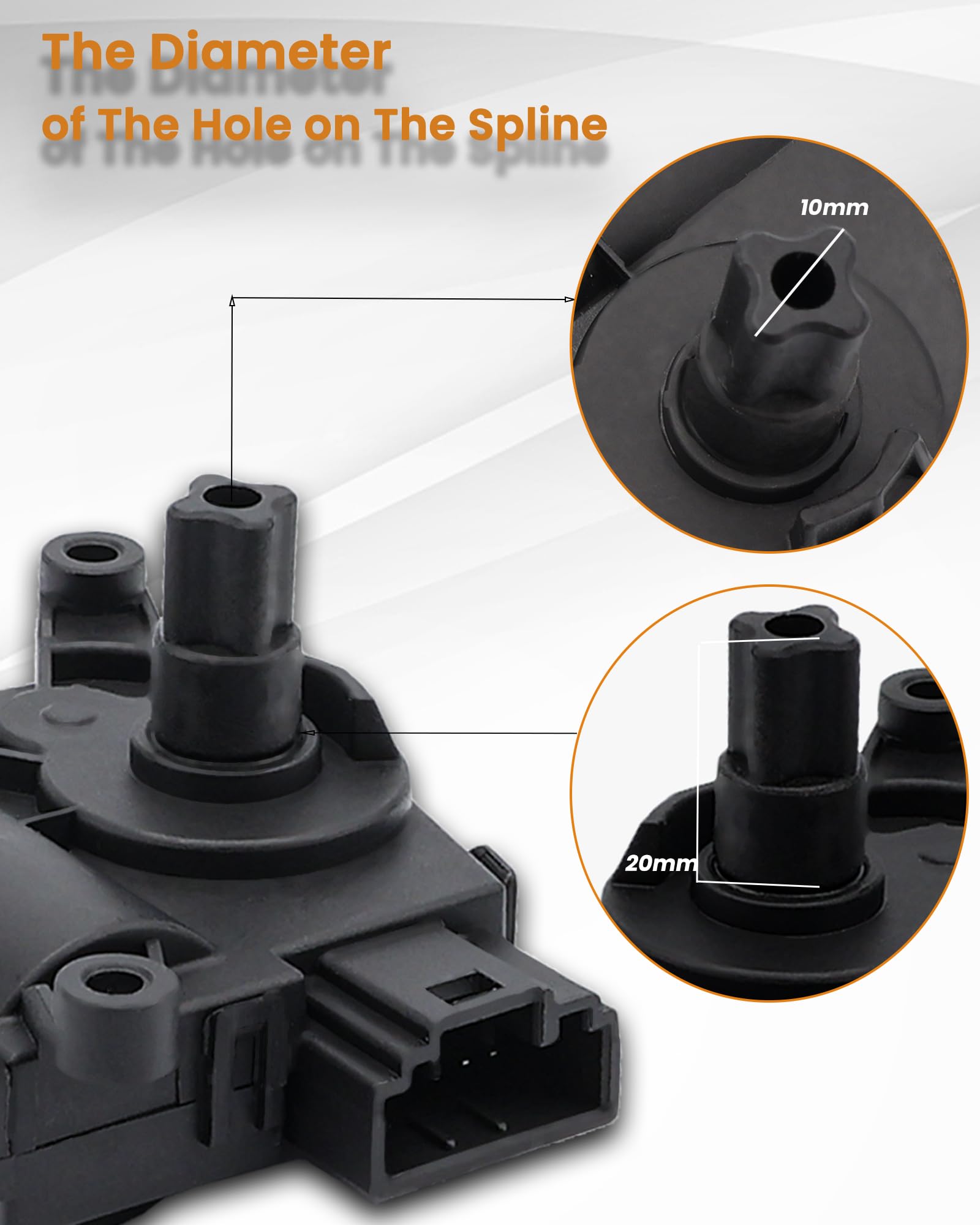 Amazon.com: HVAC Air Blend Door Actuator 604-054 Compatible with