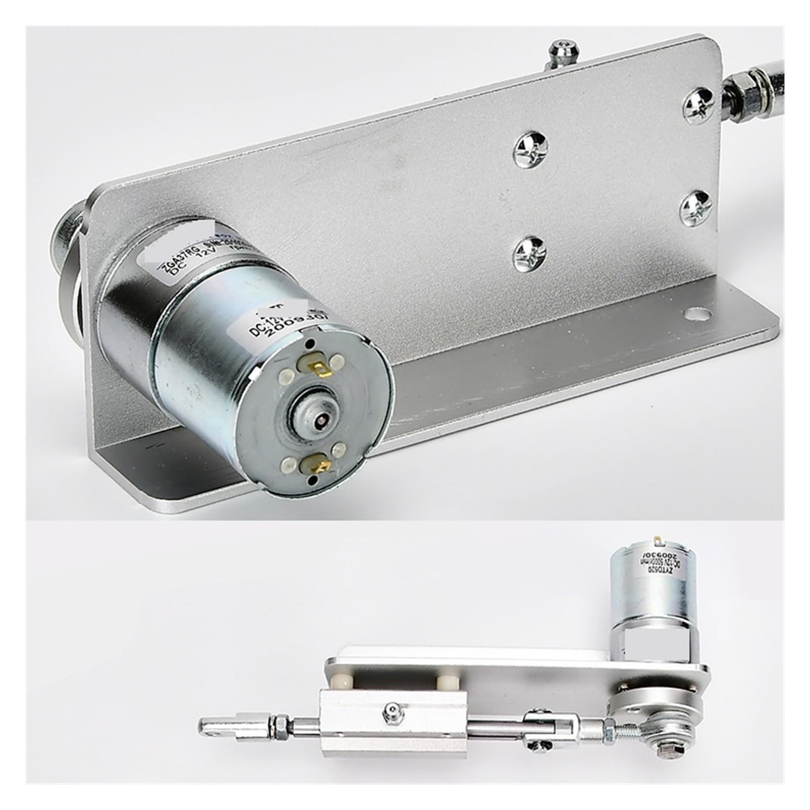 Linearantrieb, Hubkolben-Linearmotor, DC 12 V, Linearantrieb, Hub 15/20/25/30 mm, verstellbarer Teleskopmotor, DIY-Motor(100 RPM)