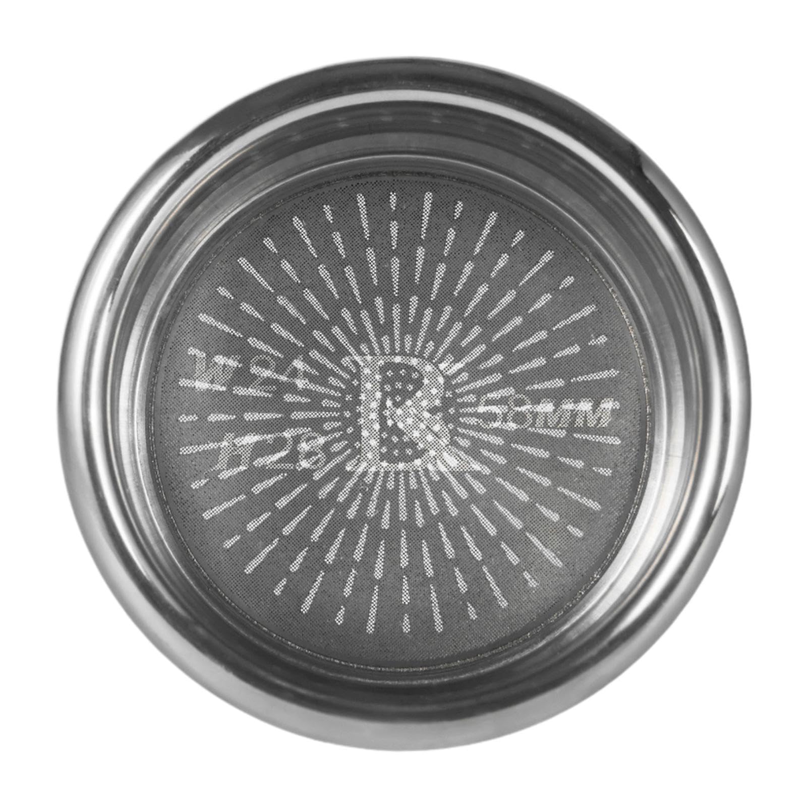Qianly Filtro de Café Cesta de Filtro Presurizado Portafiltro de Acero Inoxidable Diseño Antigoteo Fácil de Limpiar Adecuado para Hogar Restaurante Bar, 24 Gramos, tal como se describe