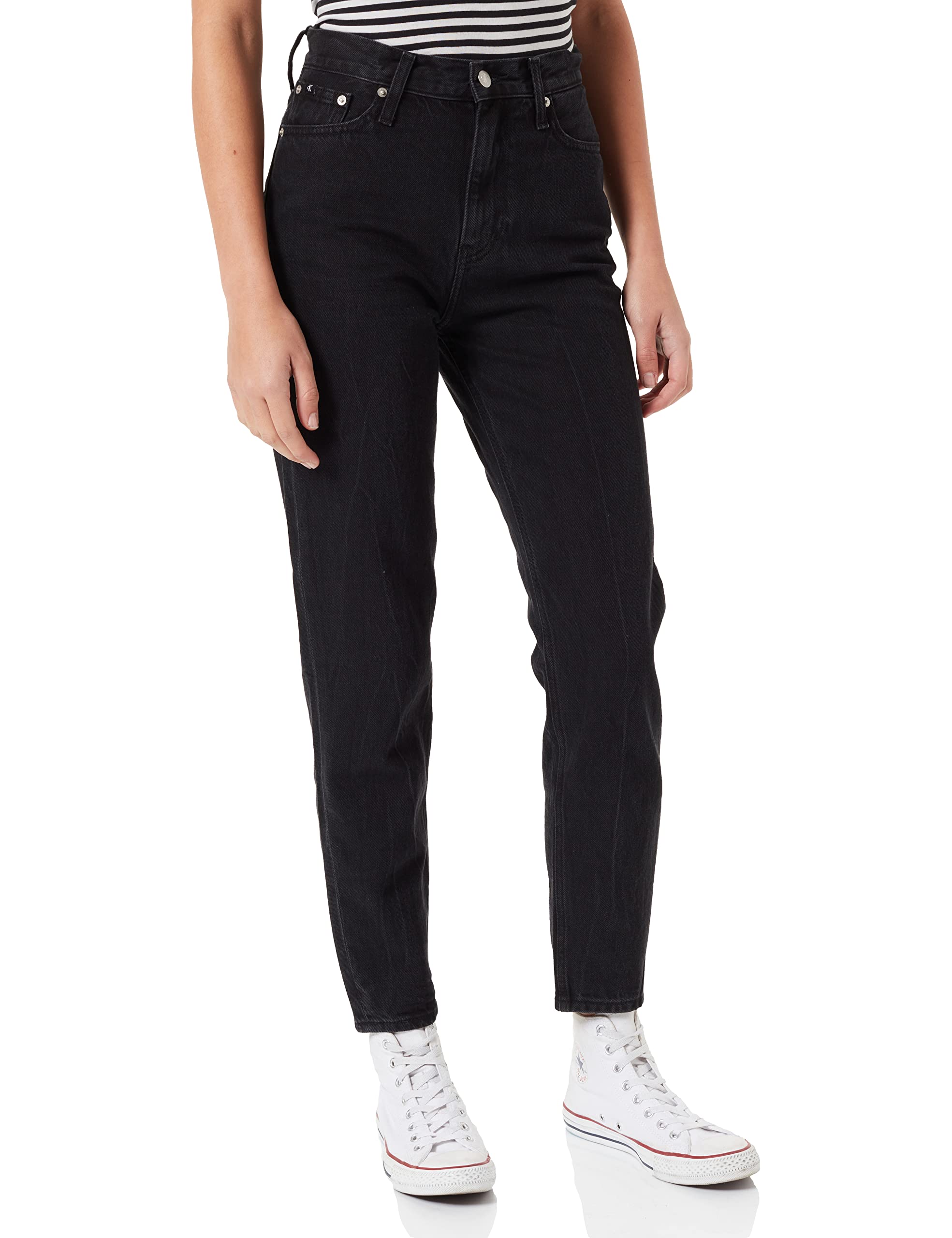 Calvin Klein Jeans MOM Jean Denim Black