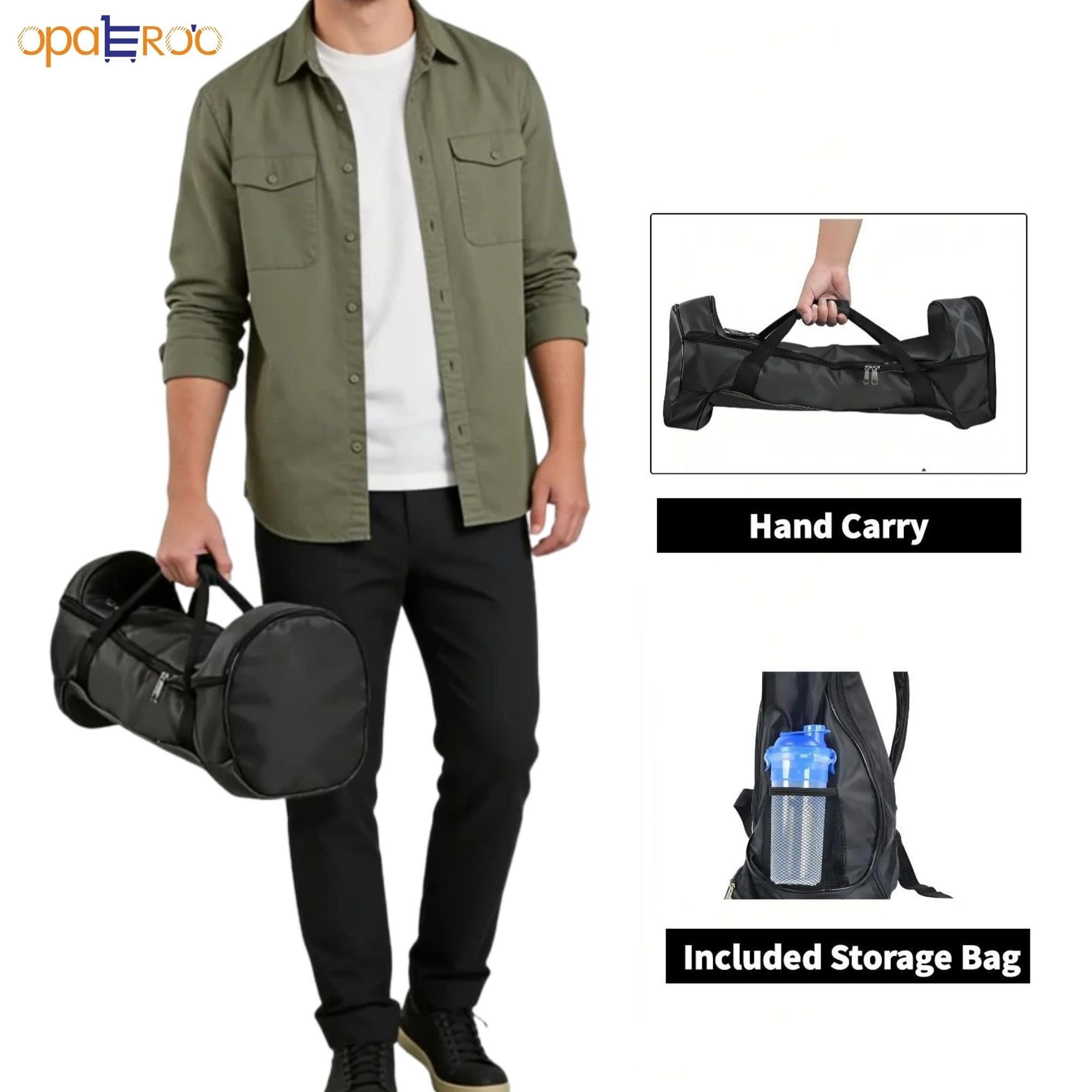 wasserdichte Tragetasche für Hoverboard 6.5/8/10 Zoll, Rucksack für selbstbalancierende Boards