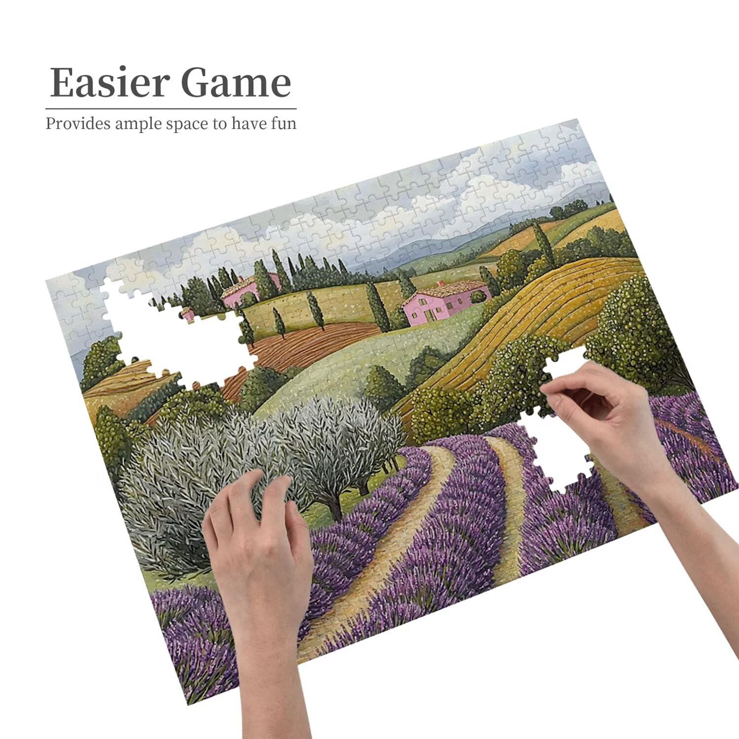 Casa Vista - Puzzle 1000 Pezzi per Adulti - Puzzle fai da te, Intrattenimento Creativo, Arte Moderna, Puzzle Classico per Adulti e Ragazzi dai 12 anni, Idea Regalo Uomo e Donna 75x50cm a-820
