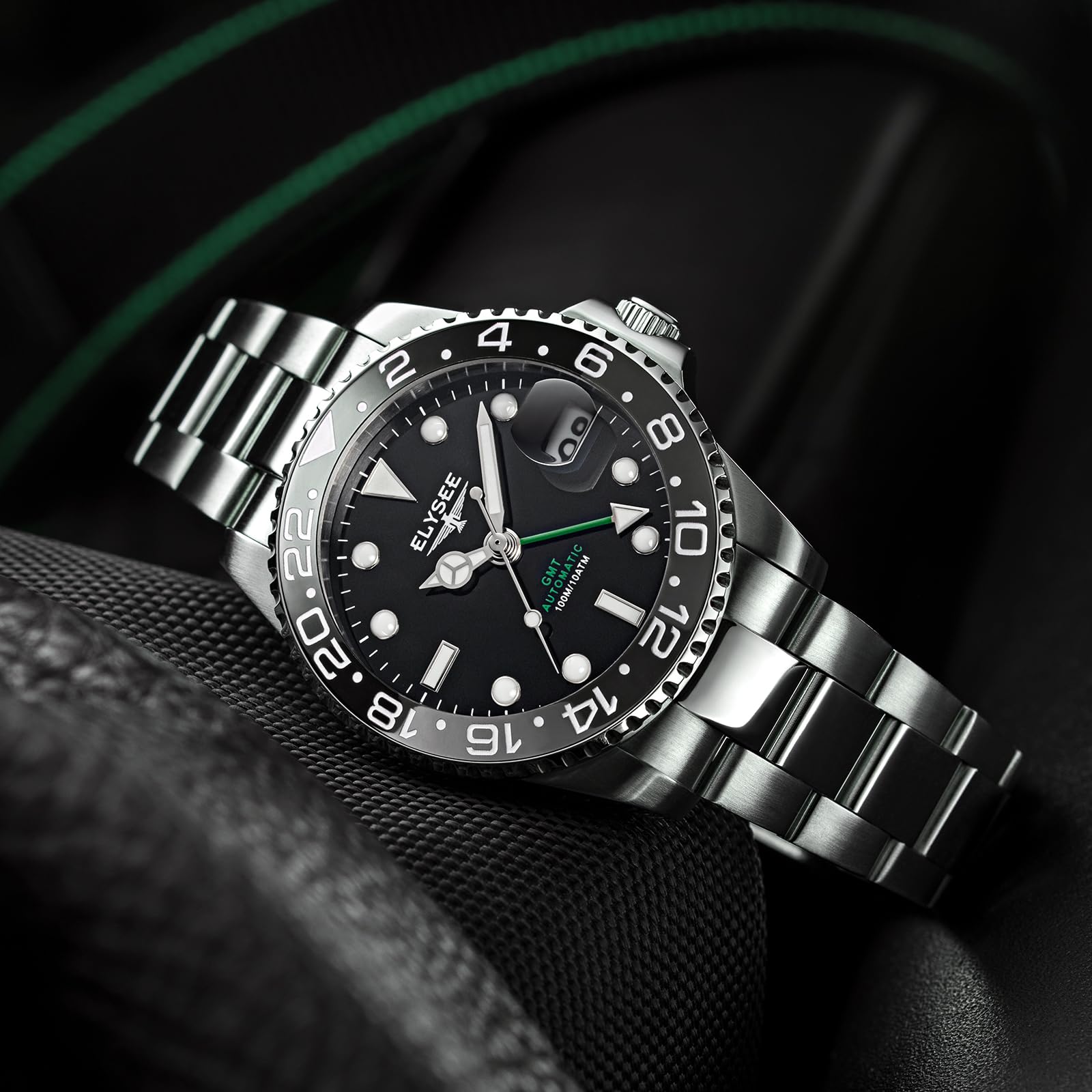 Elysee GMT Automatic Automático 10 ATM