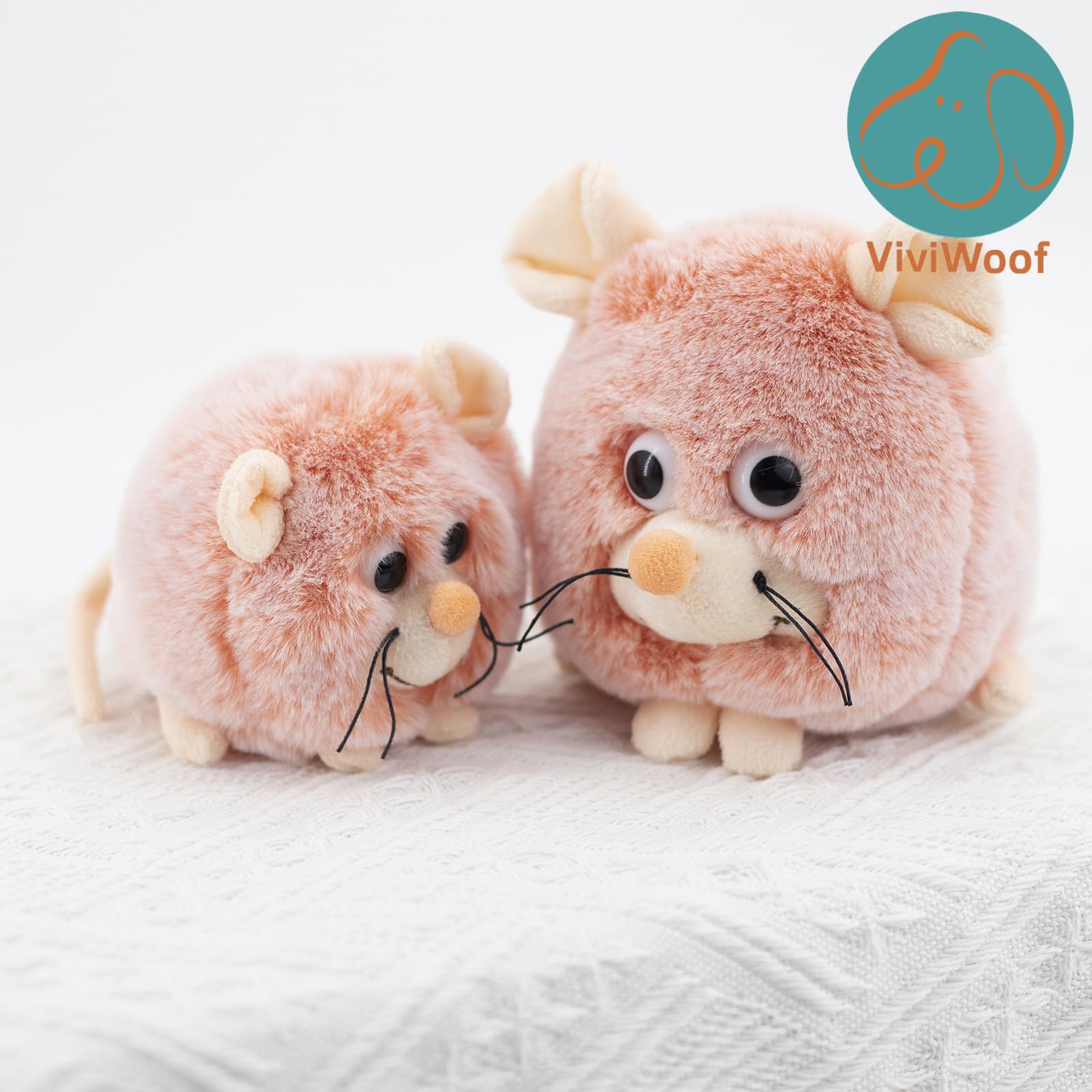 小型動物型ぬいぐるみ ピンクとクリーム色 Amazon.co.jp: MR VIVICARE 5インチ ピンクのネズミ/ネズミの