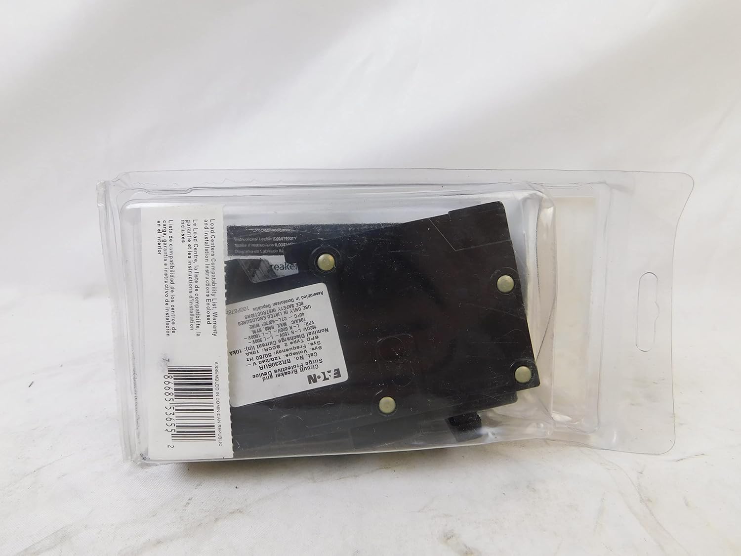 Eaton Br230surcs Circuit Breaker and Surge Protective Device