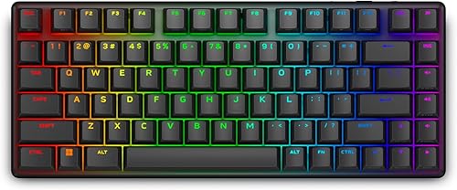 Alienware Teclado inalámbrico profesional para juegos, conectividad de radiofrecuencia Bluetooth de 5.12.4 GHz, mecánico lineal, interruptores