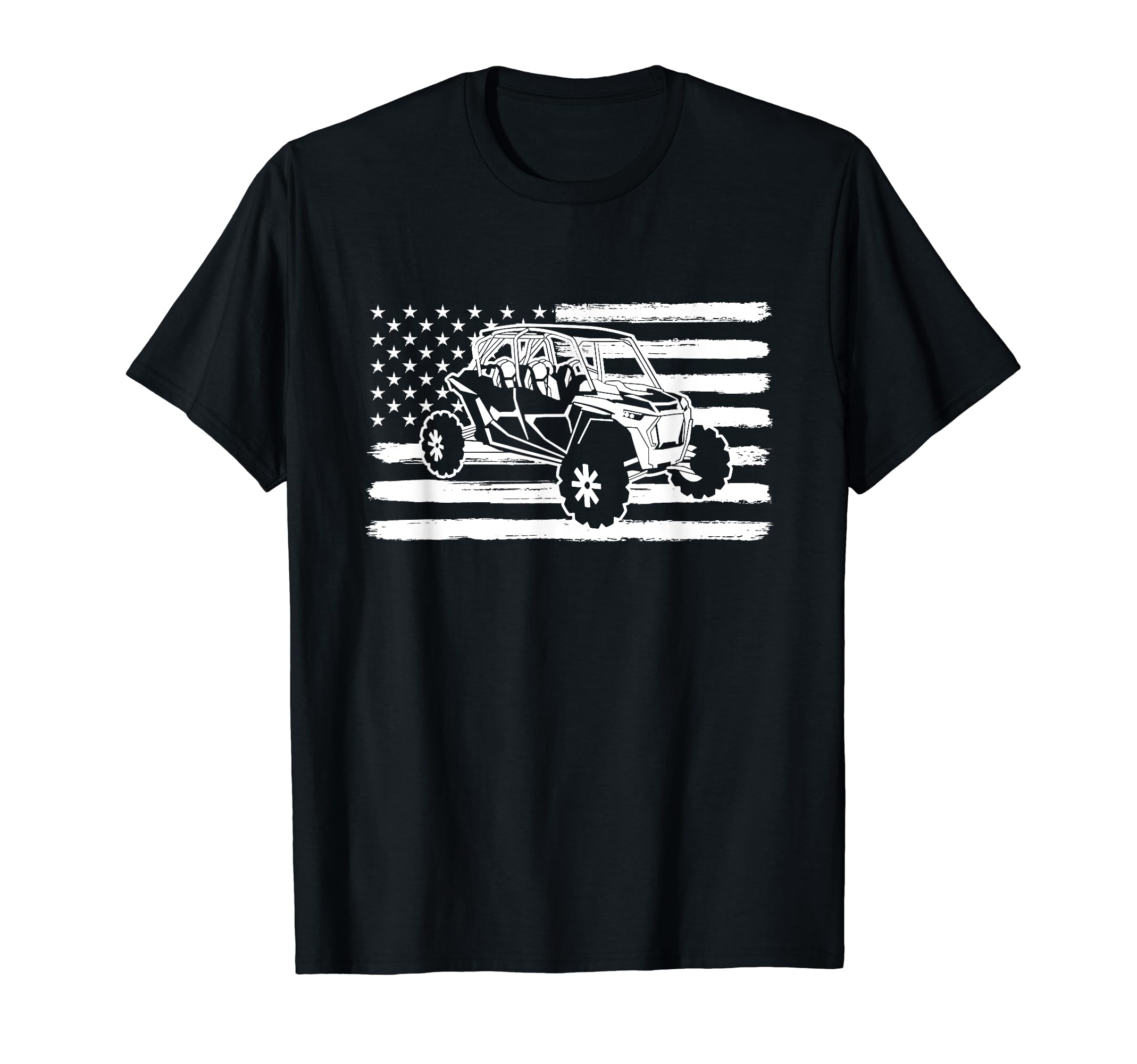 American Flag Utv Side-By-Side Sxs Off Road Can Am Shirt T-Shirt