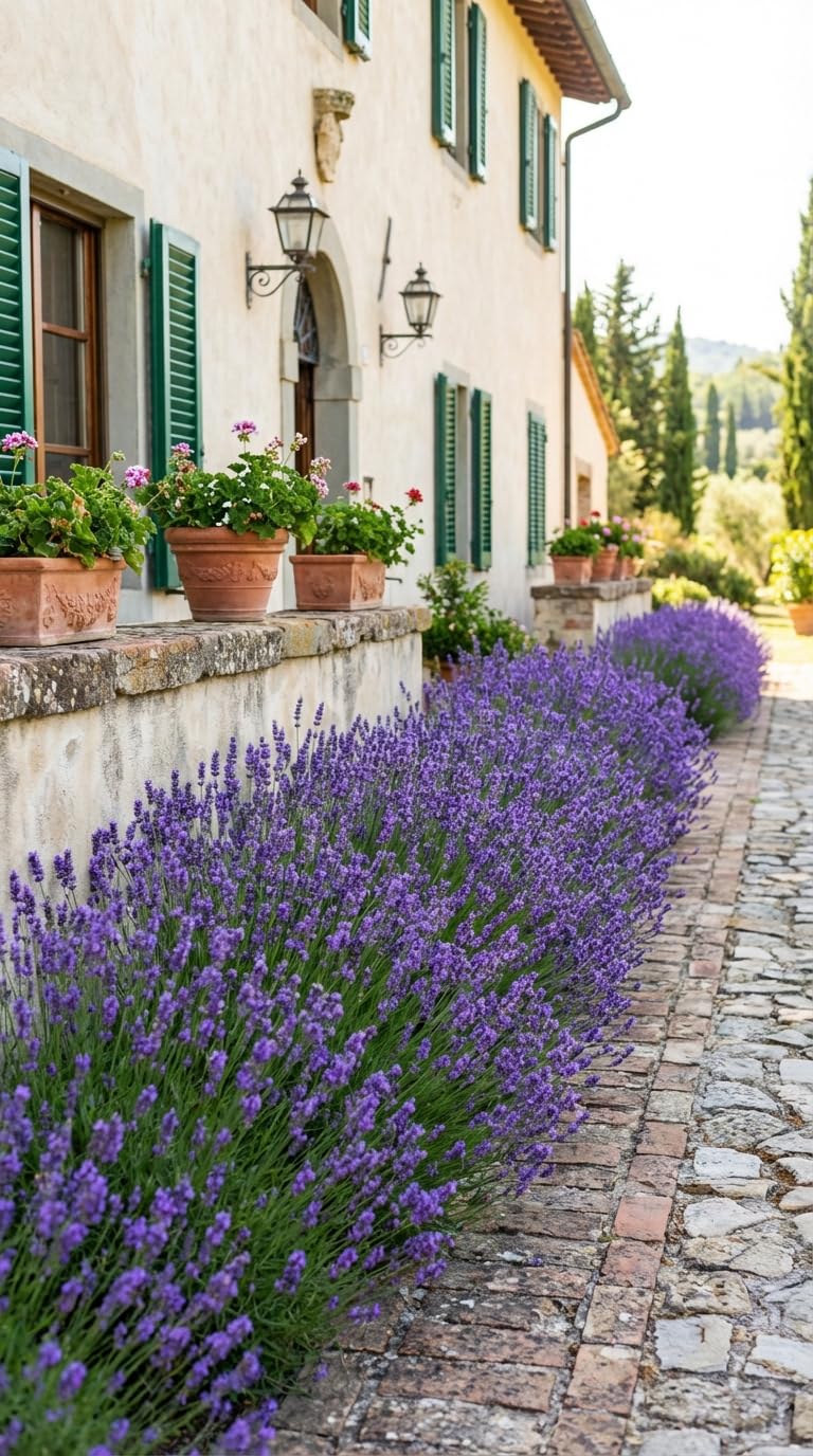My Green Help – Set 12× Lavandula angustifolia (Lavanda vera) – Ø7 cm, H15 cm – Piantine sempreverdi aromatiche profumate ideali per bordure e vasi, fioritura primavera-estate.