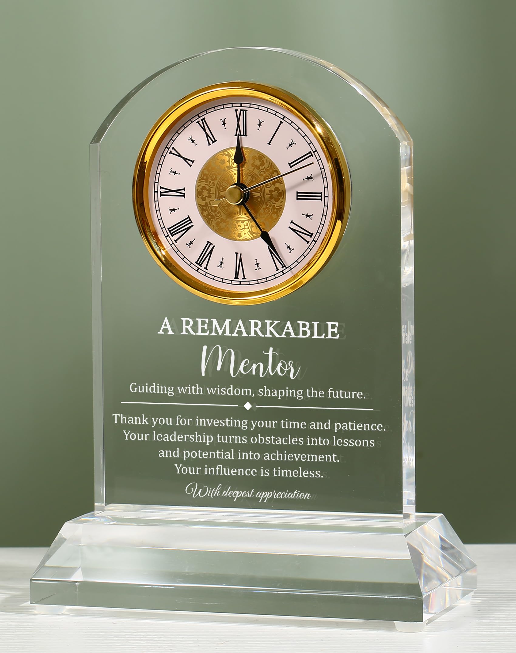 DEEWISH Mentor Desk Clock