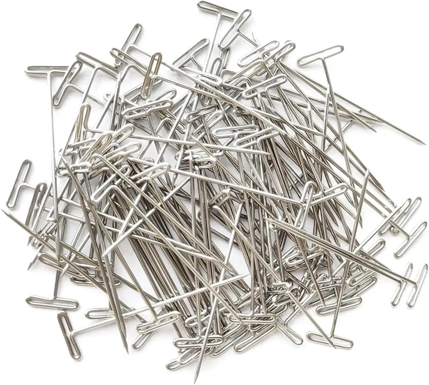 500Pcs T Pin Needles 38/51mm for Wig Making Mannequin Head Canvas Display Styling Tools