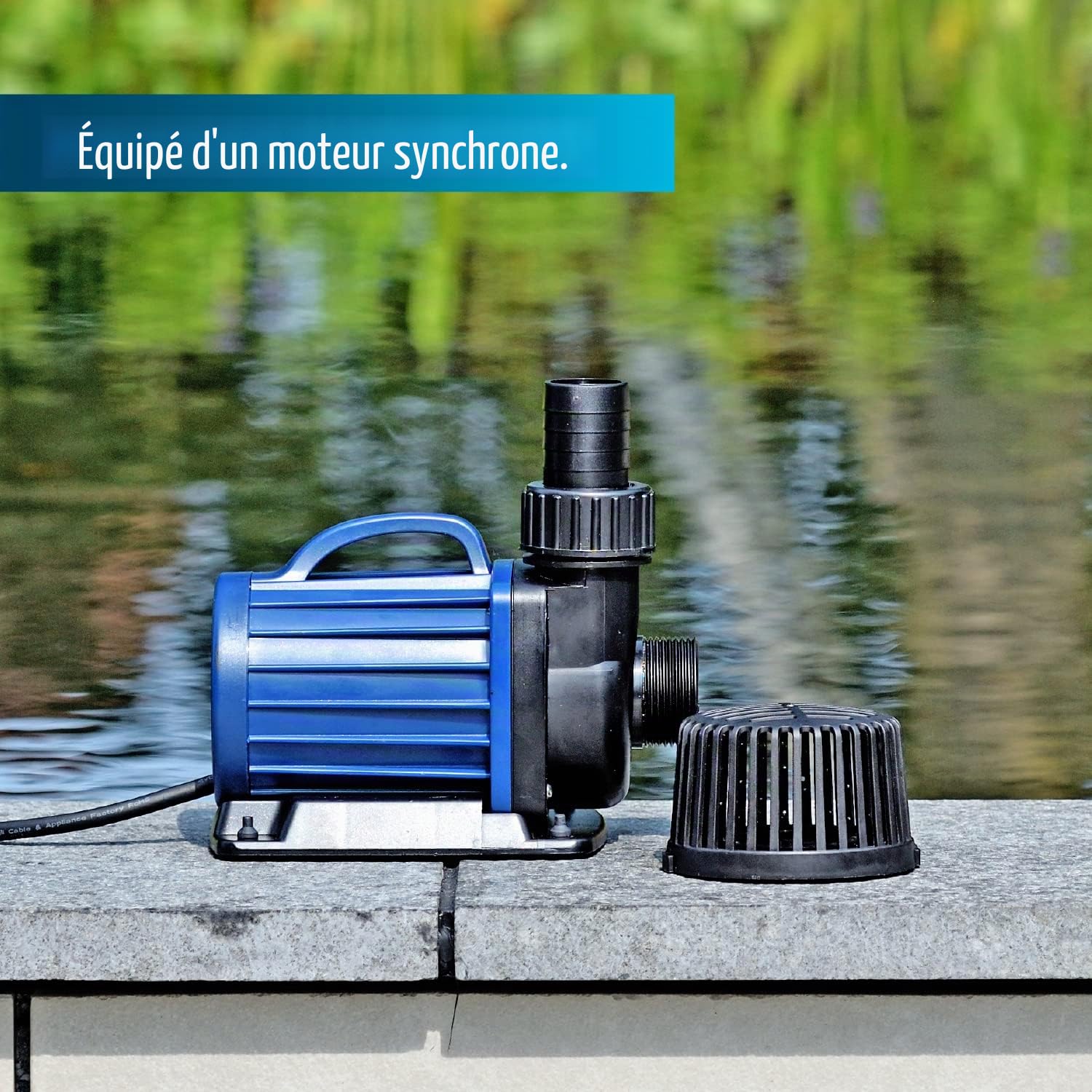Pompe à Filtre Aqua Forte dm-3500, Bleu