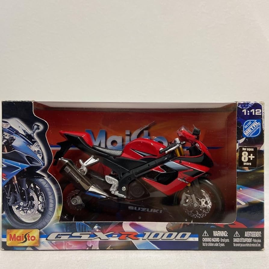 Amazon | Maisto 1/12 SUZUKI GSX-R1000 Red マイスト スズキ GSX Amazon | Maisto 1/12 SUZUKI GSX-R1000 Red マイスト スズキ GSX