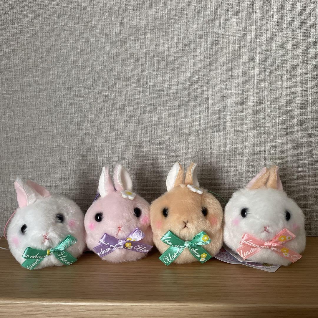 うさだまちゃん パステルリボン  ST.VMCセット Amazon.co.jp: うさだまちゃん パステルリボン VMC ぬいぐるみ 全4種
