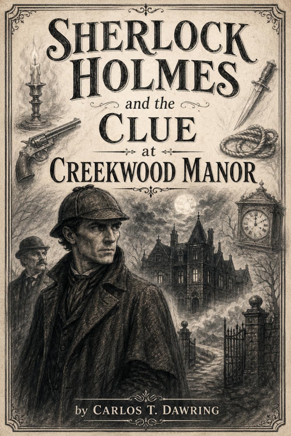 Sherlock Holmes and the Clue at Creekwood Manor: A Classic Holmes Case Where Every Weapon Tells a Lie (The Carlos T Dawring Victorian Murder Mysteries)