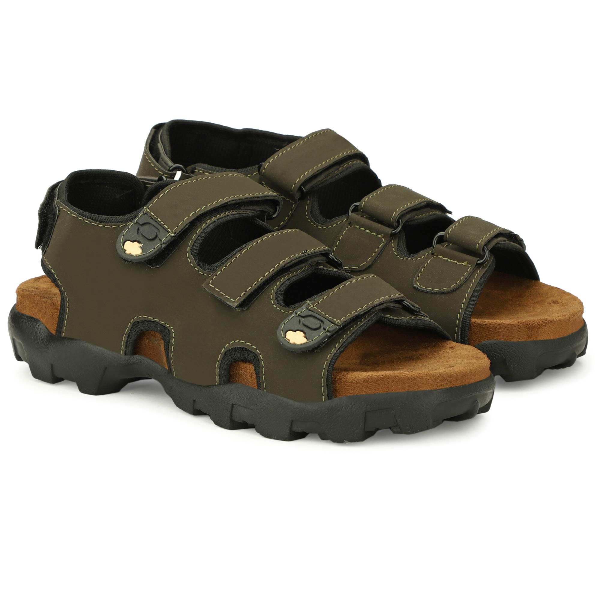 Corstyle Men Exclusive Fancy Outdoor Nubuck Synthetic Leather Sports Sandals (B08W5FHRQZ) Amazon Price History, Amazon Price Tracker