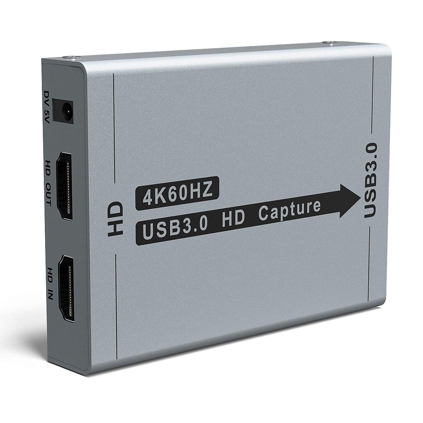 Buy 4K HDMI Capture Card, Ansten USB3.0 Game Video Converter with HDMI  Loop-out Support Full HD 4K 60HZ Mic In and Audio Out, Compatible Windows  Linux Youtube OBS OS X Twitch for