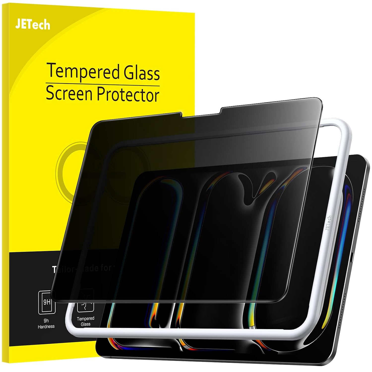 JETech Privacy Screen Protector for iPad Pro 13″ M5/M4 (2025/2024), 1-Pack