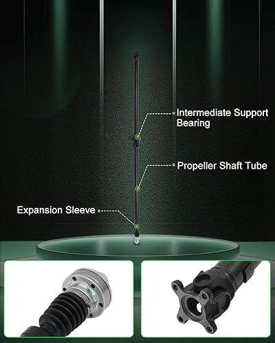 Vista 579 de SCITOO Longitud del eje de hélice del eje de transmisión delantero 36.2 pulgadas compatible con 2001-2004 para Jeep Grand para Cherokee 4.0L