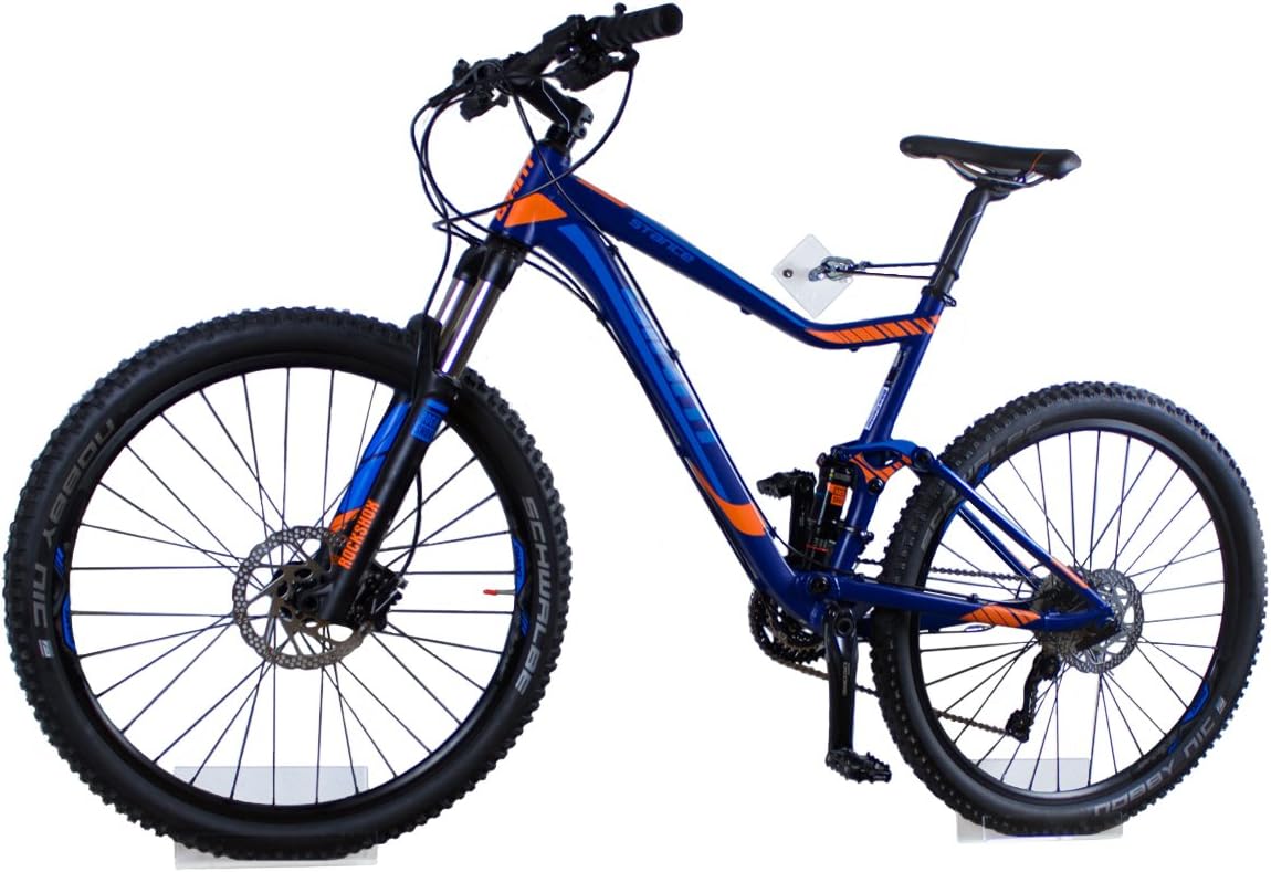 trelixx bicycle wall bracket made from acrylic glass for mountain bike, designer wall-mounted bike bracket, sold a 1000 times