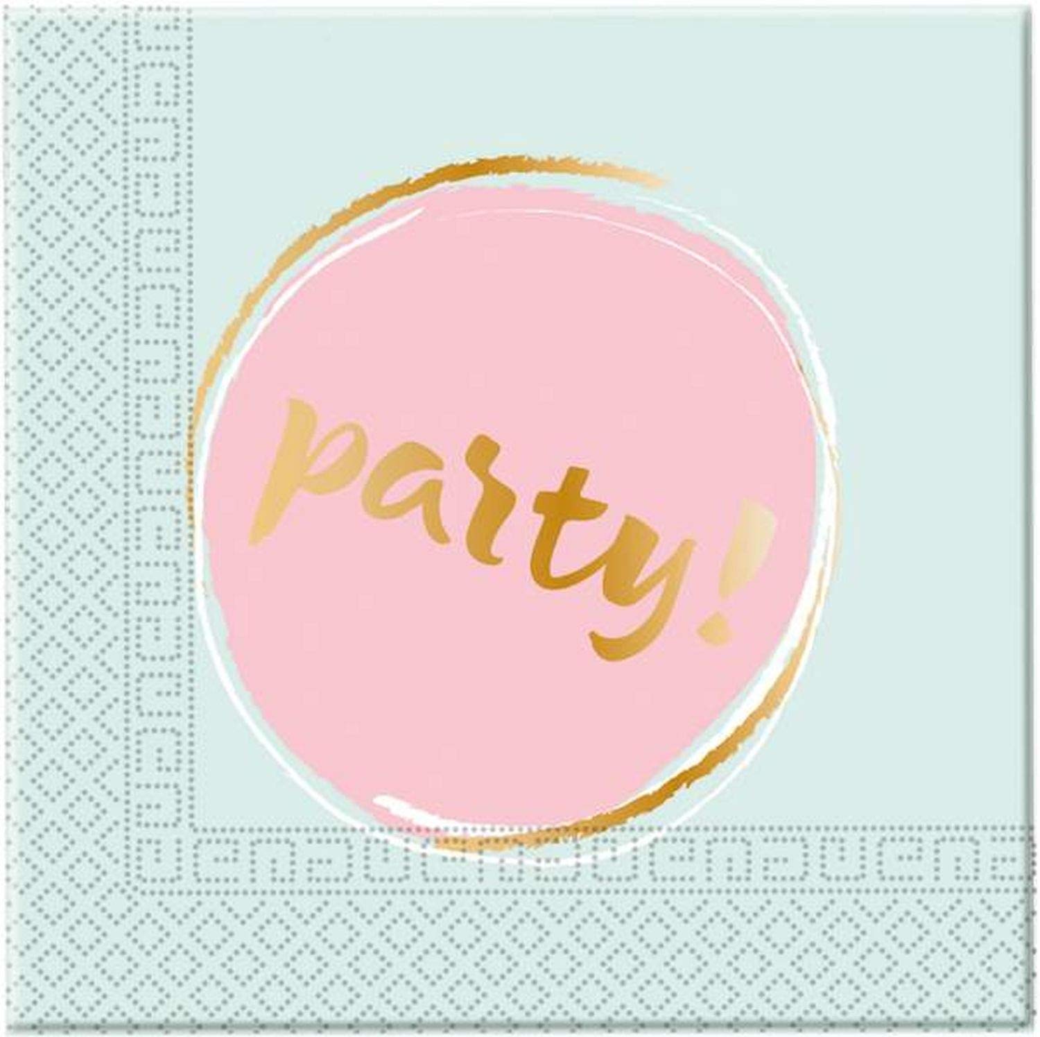 Elegant Party Napkins 2 Ply 33x33cm 20Ct