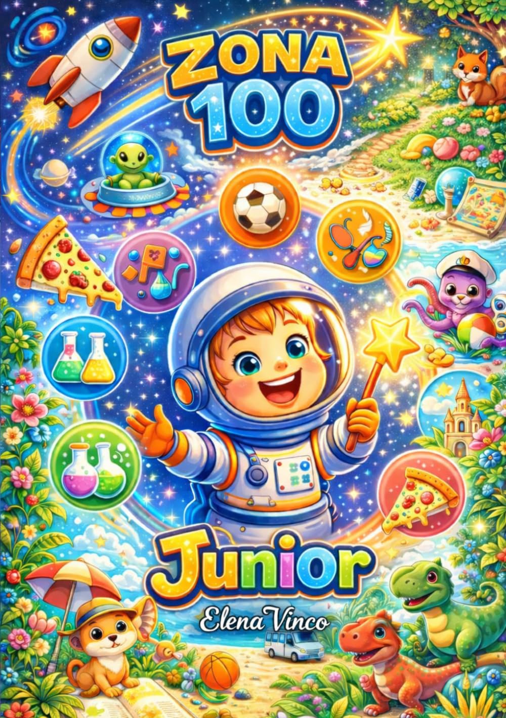 Zona 100 - Junior: Sfide, enigmi e misteri per piccoli esploratori (Giochi ed Enigmi di Nena)